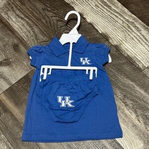 Blue Baby Outfit with UK Logo